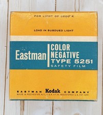 Vtg Eastman Kodak Color Negative 35mm 100 Film Type 5251 Exp 1960s Sealed