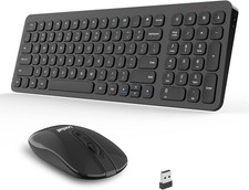 Leadsail Wireless Keyboard and Wireless Mouse Combo