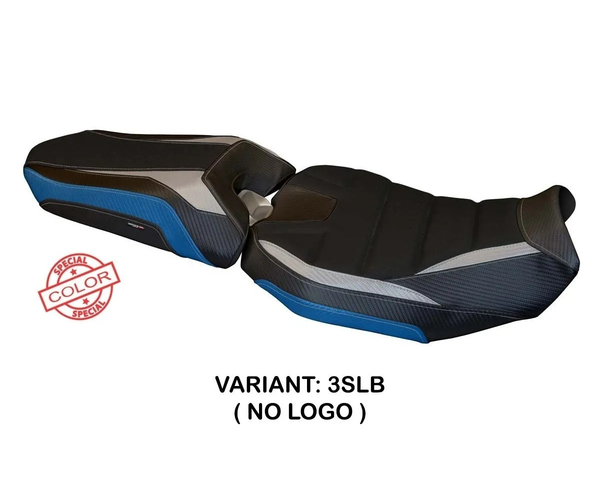 Seat cover Nairobi SColor Ugrip Silver-Blue TPZ YAMAHA TRACER 900 2018 2020 1Lr