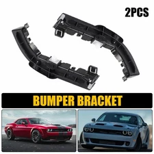 Bumper Support Bracket LH Right AUXITO Pair ABS For Dodge Challenger 2008-2021