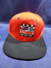 Vintage Altamonte Raceway Park KC Hat Red Adjustable Snapback Cap