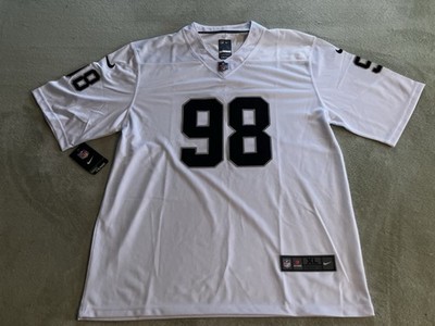 RAIDERS CROSBY 98 ジャージ XXL NFL PRO LINE Men's MAXX CROSBY #98 Black Las Vegas Raiders Team