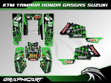 decal kits for dirt bike yamaha Banshee 350  graphics kit stickers decals atv