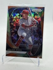 2020 Panini Prizm - Kolten Wong #54 Cosmic Haze Prizm Cardinals Baseball