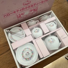 Sanrio Hello Kitty Ceramic Tea Set Limited Edition Collectible Gift