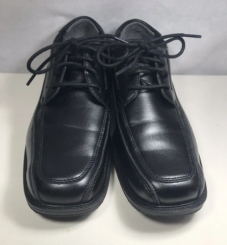 George Dress Shoes Men 10.5 Black Lace Up Formal Lightweight - Picture 1 of 7