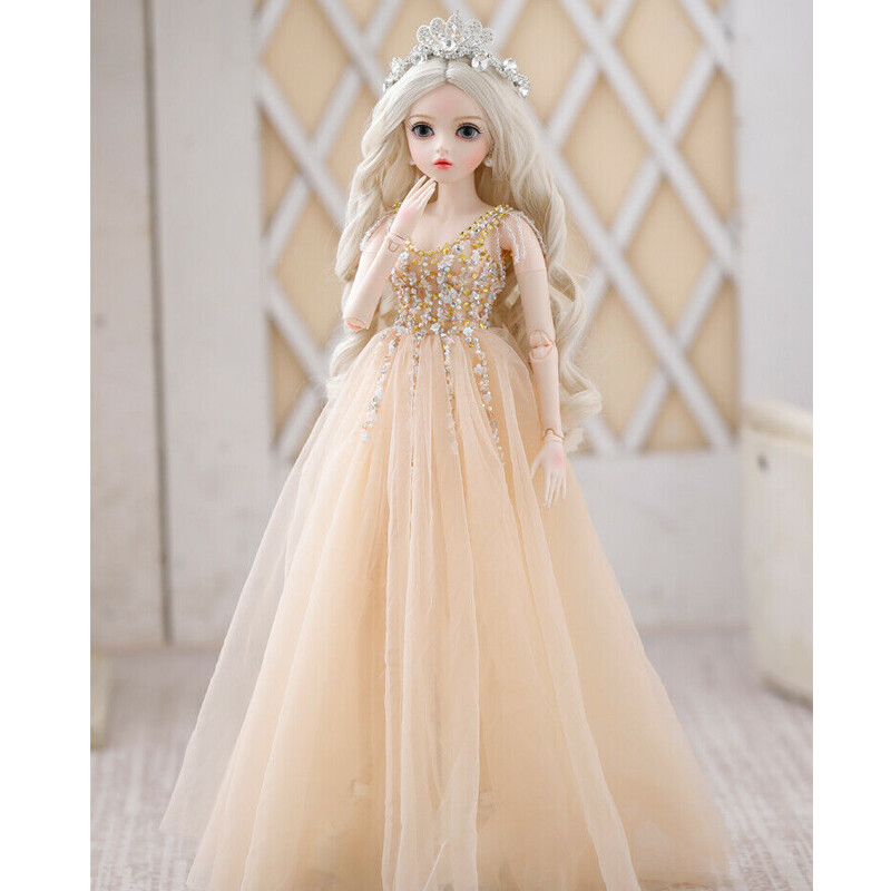 Poupées Bjd 1/3, ensemble complet de 60cm, maquillage peint à la main