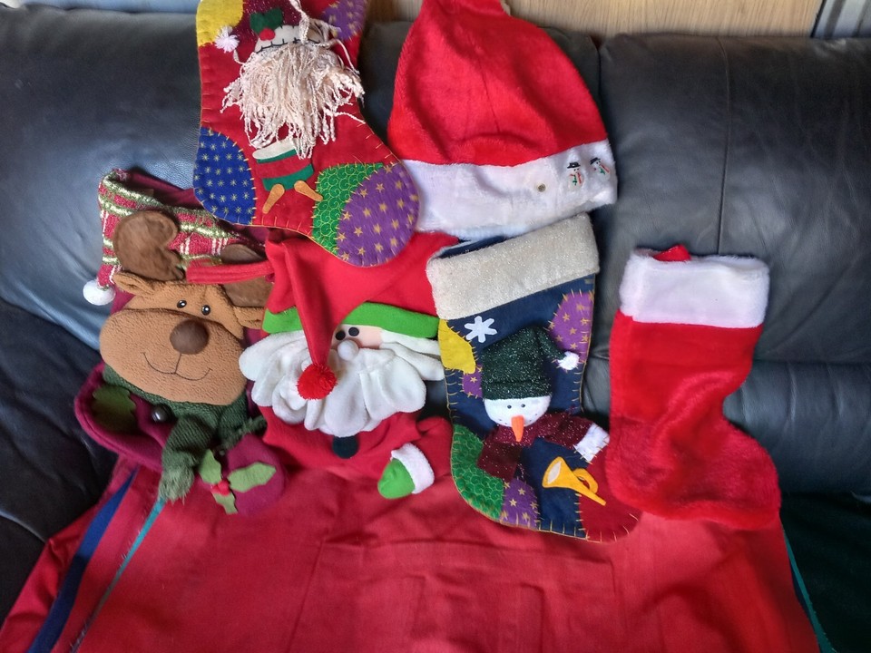 christmas Stockings job lot bundle eBay