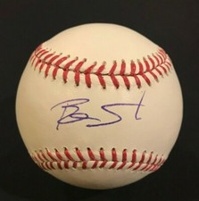 BLAKE SWIHART DIAMONDBACKS RED SOX AUTOGRAPHED SIGNED OML MLB BASEBALL JSA COA