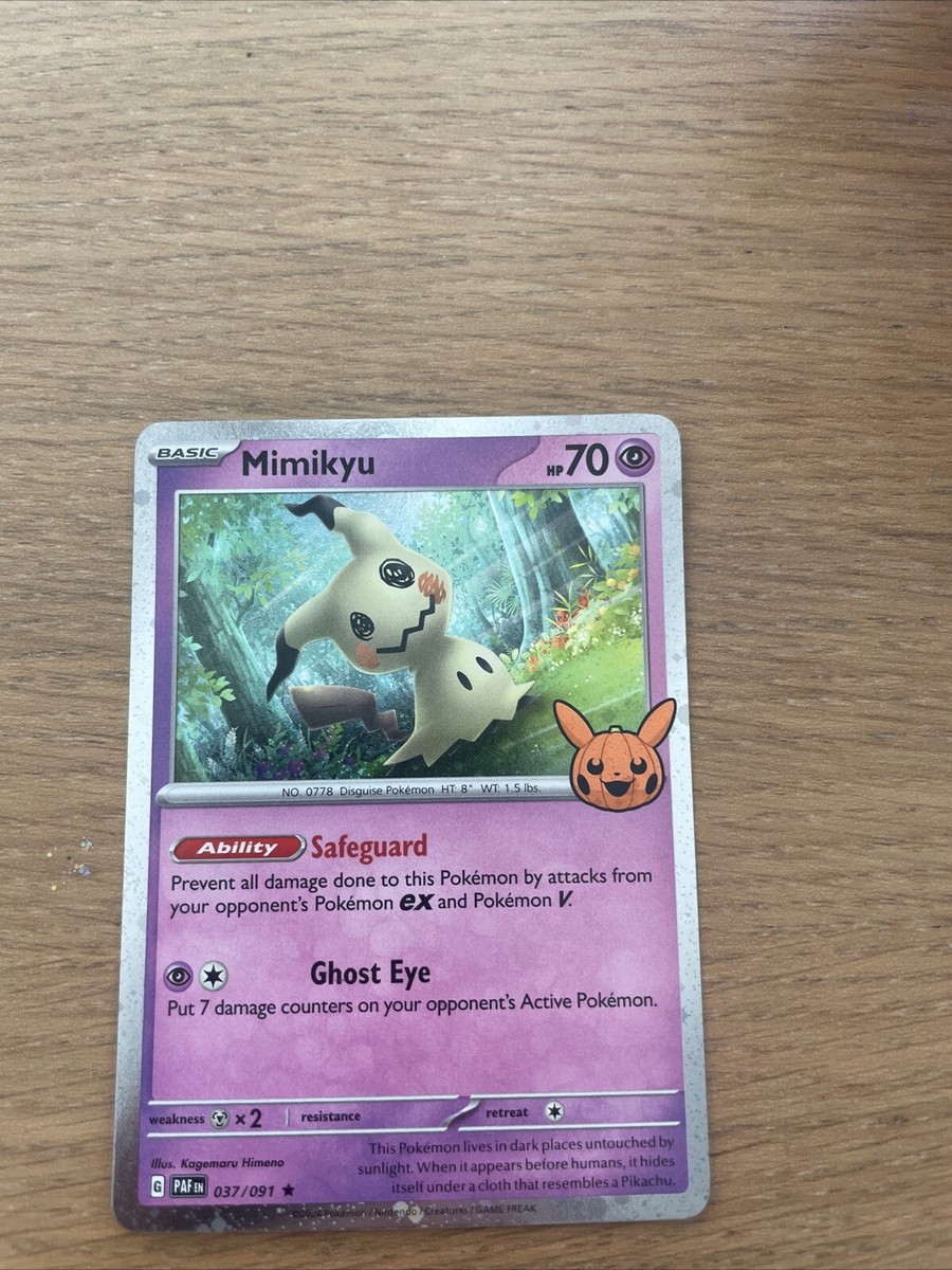 Pokemon Halloween Time ハロウィン タイム ミミッキュ Pokemon Center Original Plush Doll Pokémon Halloween Time