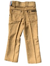 Billy The Kid Vtg 70's Corduroy Khaki Pants Size 4 Slim Deadstock