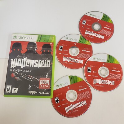 Jeu Xbox 360 Wolfenstein: The New Order - Complet 2CD PAL FR, Bon état