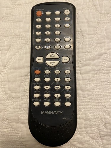MAGNAVOX NB677  REMOTE CONTROL For DVD VHS Combo Player DD-8591 OEM GENUINE
