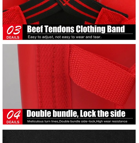 Thickened Chest Guard Boxing MMA Kickboxing Body Vest Protector Martial Arts WTF - Picture 17 of 22
