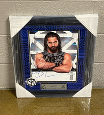 Seth Freakin' Rollins Signed Framed WWE Raw 11x14 Photo JSA COA