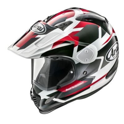 ARAI Tour-X4 Depart rojo blanco negro