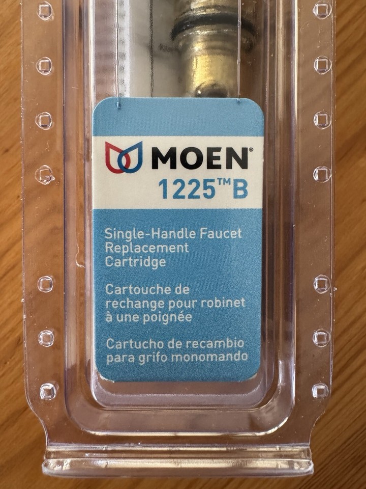 Genuine OEM Moen 1225 1225B Single Handle Faucet Replacement Cartridge