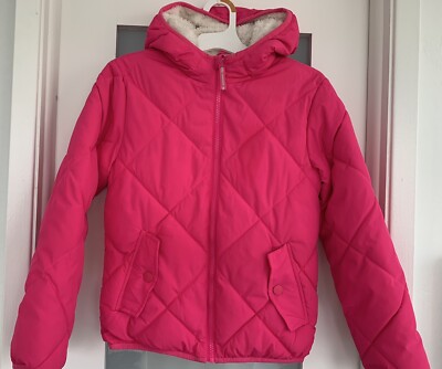 Cat And Jack Winter Coat Cat Jack Girls Pink Quilted Puffer Faux
