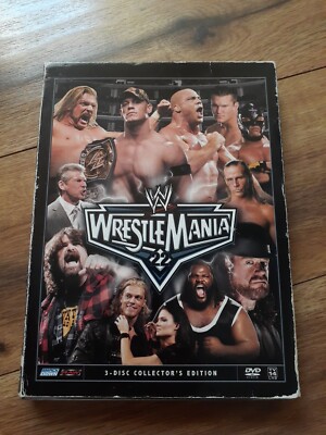 WWE - Wrestlemania 22 (DVD, 2006, 3-Disc Set) 651191945405| eBay