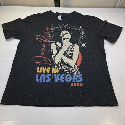 【希少2XL】Diana Ross JAPAN TOUR 2026 Tシャツ Rare DIANA ROSS 2022 Live in Las Vegas Concert Tour TEE T SHIRT Sz