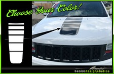 Hood Stripe Decal -fits 2011 And Up 2014 2015 2016 2017 2019 Jeep Grand Cherokee Hood Stripe Decal -fits 2011 And Up 2014 2015 2016 2017 2019 Jeep Grand Cherokee