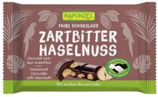 Zartbitterschokolade mit Bio-Haselnüssen 100 g - Rapunzel