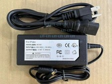 AC Adapter for Fluke 123B, 124B, 125B ScopeMeter Power Supply Cord Charger