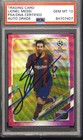 LIONEL MESSI AUTOGRAPHED SIGNED TRADING CARD AUTO GRADE PSA 