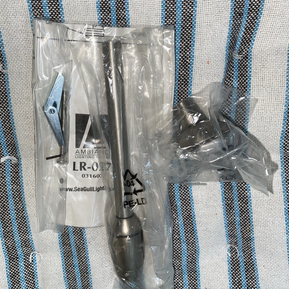 Sea Gull Lighting 94811-965 Rail Wall Power Feed/Support Brushed Nickel - Image 3 of 3