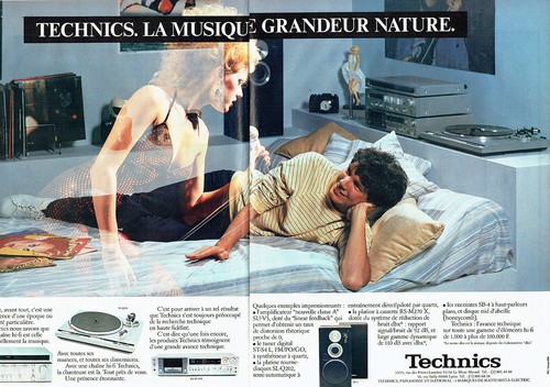 Werbung Advertising 038 1981 Technics (2p) HiFi Plattenspieler Amplif Tuner FM