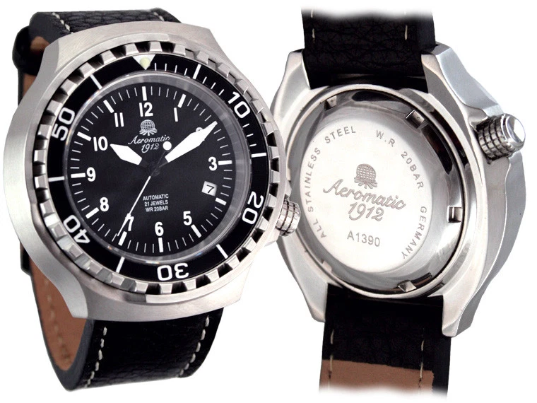 AUTOMATIC GERMAN professional HUNTER Militär Design 20bar waterresistant A1390 - Image 3 of 4