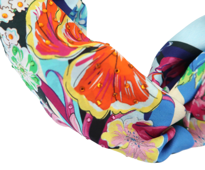 CAMILLA floral print silk Twist headband NWT | eBay