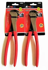 2 ATE PRO 8" END NIPPER CUTTERS WIRE CUTTING PLIERS PINCER DYKES #30237