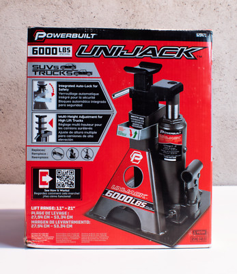 Powerbuilt 620471 Unijack Bottle Jack/Jackstand, 6000 Lb. | eBay
