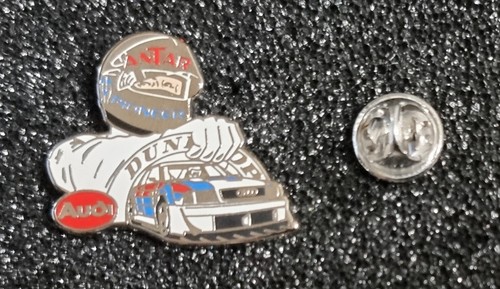 Audi Pin A6 C5 silbern Antar Dunlop Lenkrad weiß - Maße 33x28mm