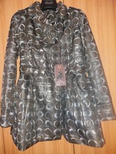 Cappotto donna Lois tg M marrone scuro e grigio