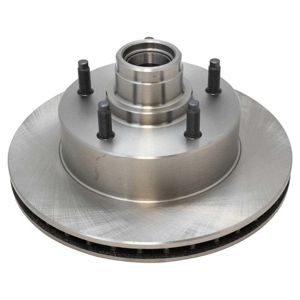 Juego de rotor de freno delantero y pastillas semimetálicas TRQ para camioneta E150 F150 Foto 3 de 4