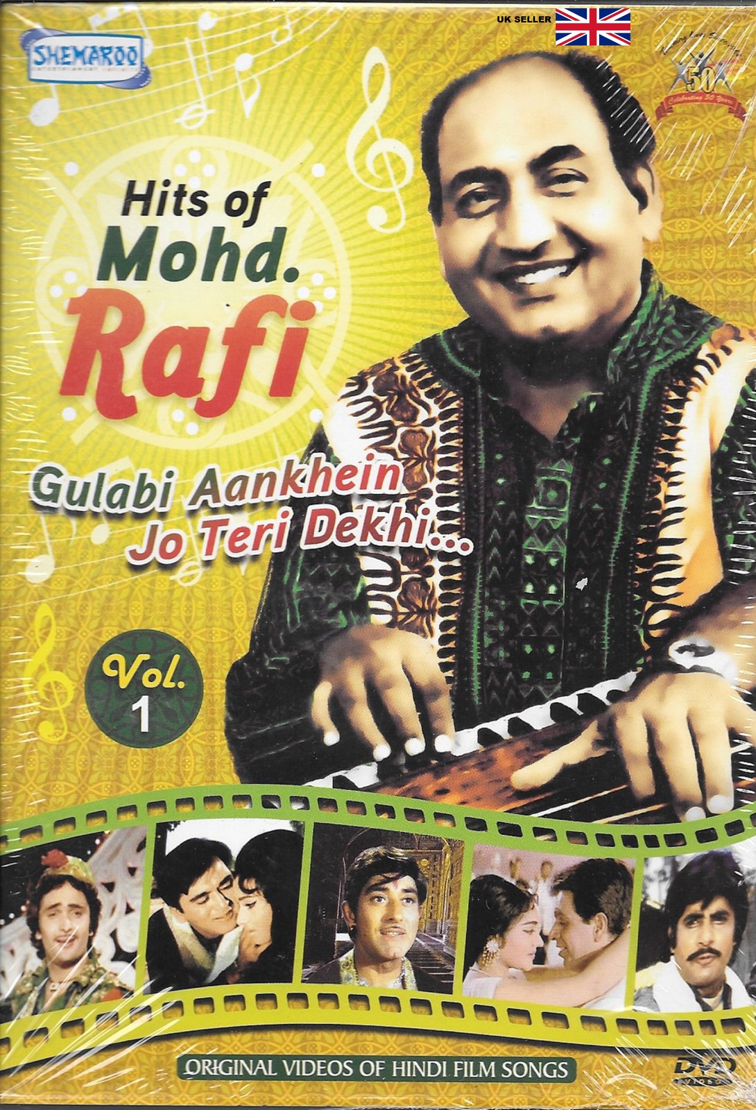 HITS OF MOHD RAFI - GULABI AANKHEIN JO TERI DEKHI - VOL 1 - BOLLYWOOD SONGS DVD