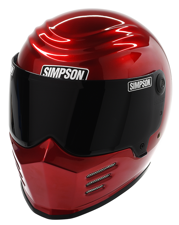 Simpson Outlaw 2 Helmet Snell M2020 Metalic Candee Red Xs
