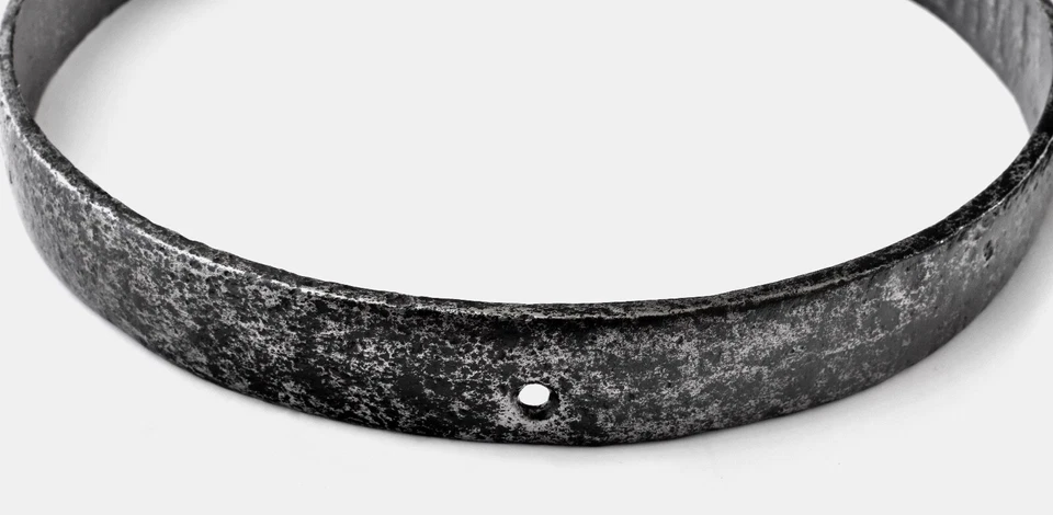 4 anciens Cerclages de Roue en fer forgé - Photo 4/4