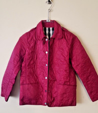 BURBERRY Girls Quilted Jacket