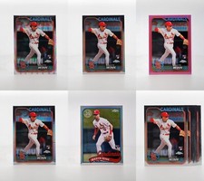 Masyn Winn Ray Wave,RF, Pink,Prism, 35th, 8base RC Cardinals #189
