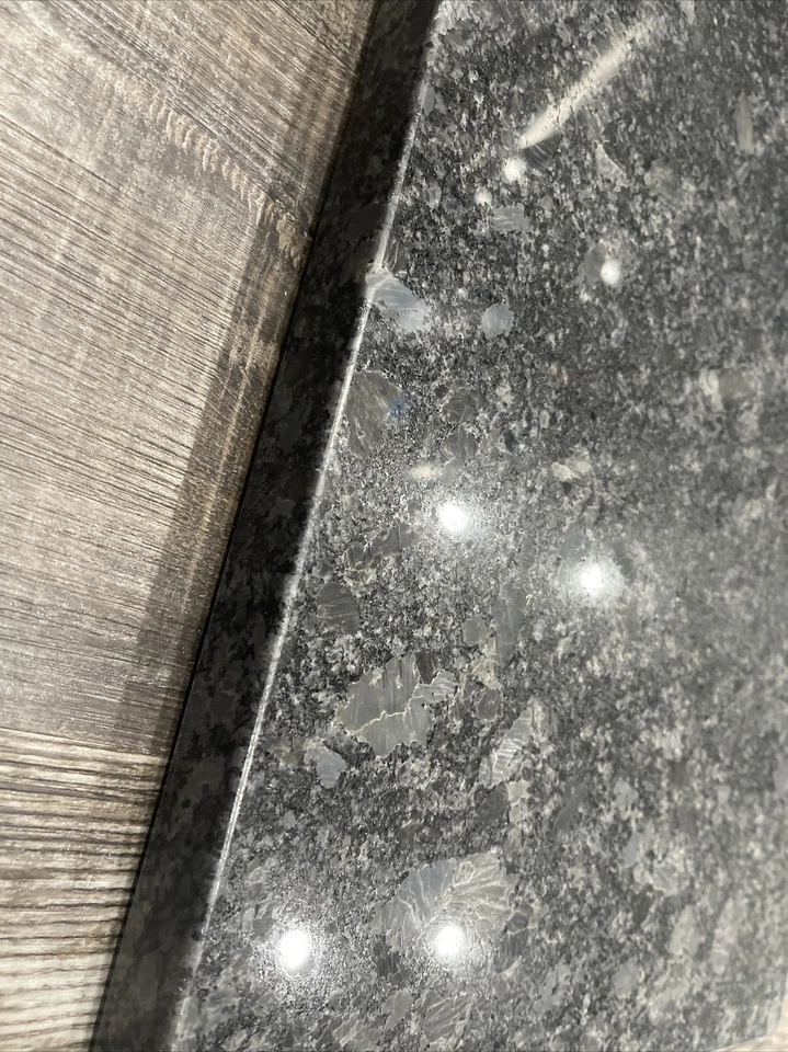 Tábua de corte de granito, 12" X 16", aço cinza granito sólido polido - Imagem 3 de 4