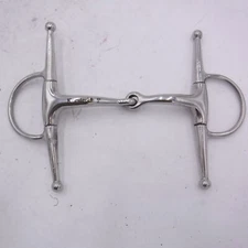 5" Korsteel Full Cheek Eggbutt Snaffle Bit