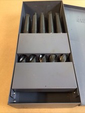CHICAGO-LATROBE HSS Jobber Drill Bit Set 13-pc. 35/64” To 3/4” No 19/32”HUOT BOX