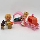 Lot 3 Vintage 1960s Hasbro Storykins Sets Cinderella Sleeping Beauty Goldilocks
