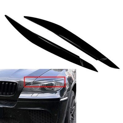 Scheinwerferblenden Augenlider Deckel Abdeckung Trim Für BMW X6 E71 E72 X6M X5M