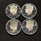 Lot Of (4) 1995-S 50C Silver Proof Kennedy Half Dollars (Slightly Impaired) #817