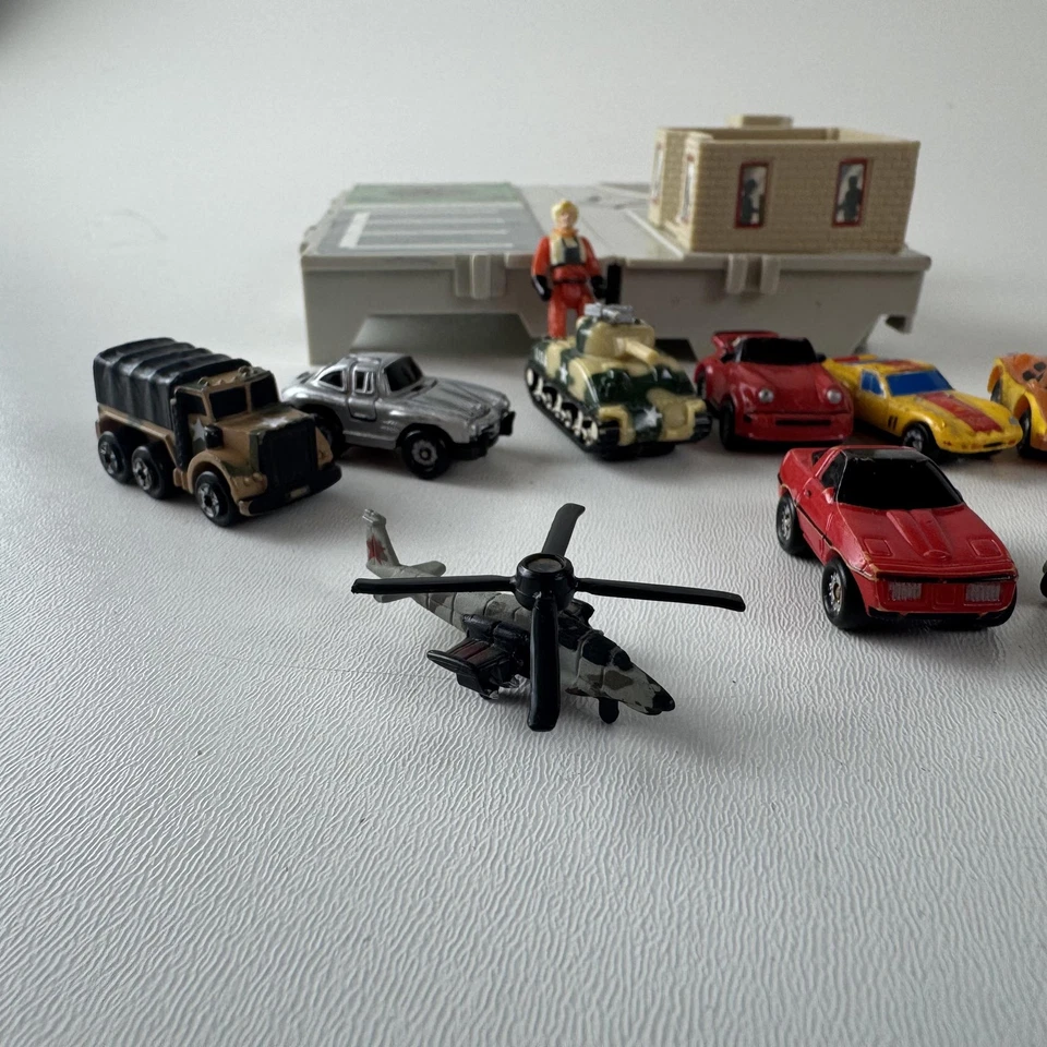 Vintage Micro Machines Lot Cars Bikes Helicopter Playset Tank Figure Mixed Set - Image 4 of 4