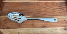 Oneida Stainless Steel 12  Serving Slotted Spoon
